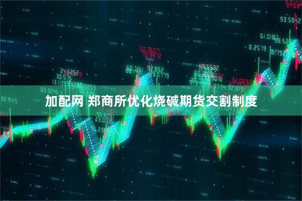 加配网 郑商所优化烧碱期货交割制度