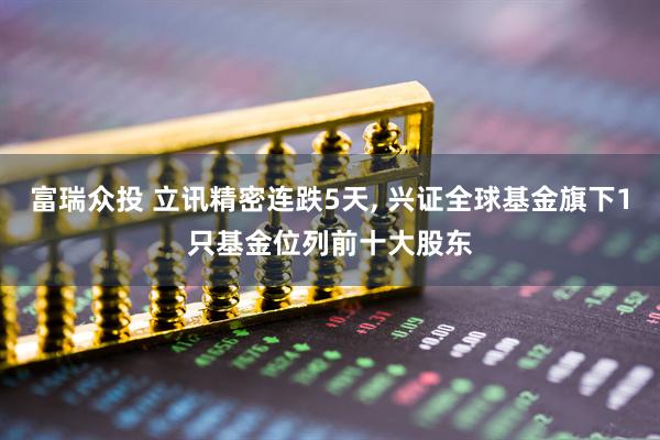 富瑞众投 立讯精密连跌5天, 兴证全球基金旗下1只基金位列前十大股东